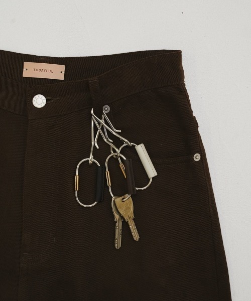 TODAYFUL(トゥデイフル)の「【TODAYFUL/トゥデイフル】Useful Key Charm/ユーズフルキーチャーム(キーケース/キーアクセサリー・レディース・ブラウン/ブラック・FREE)」の8枚目の写真