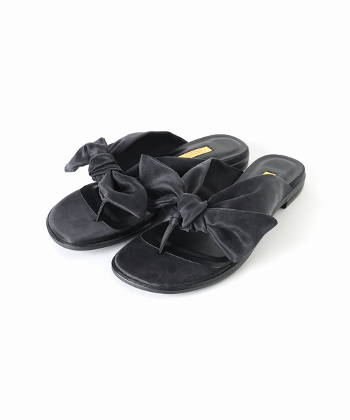 GRISE(グリーズ)の「《/WEB+一部店舗限定》GRISE BOW THONG サンダル(サンダル・レディース・ブラック/グリーン/キャメル・MEDIUM/SMALL/X-LARGE/LARGE)」の17枚目の写真