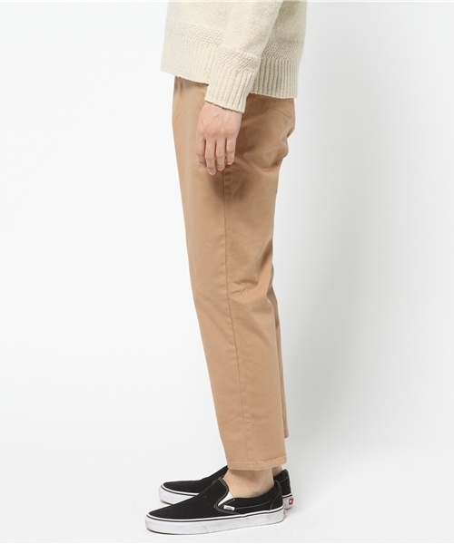 WEGO（ウィゴー）の「WEGO/ストレッチチノトラウザー（チノパンツ・メンズ・ベージュ/その他1/ブラック・LARGE/MEDIUM/SMALL）」の4枚目の写真