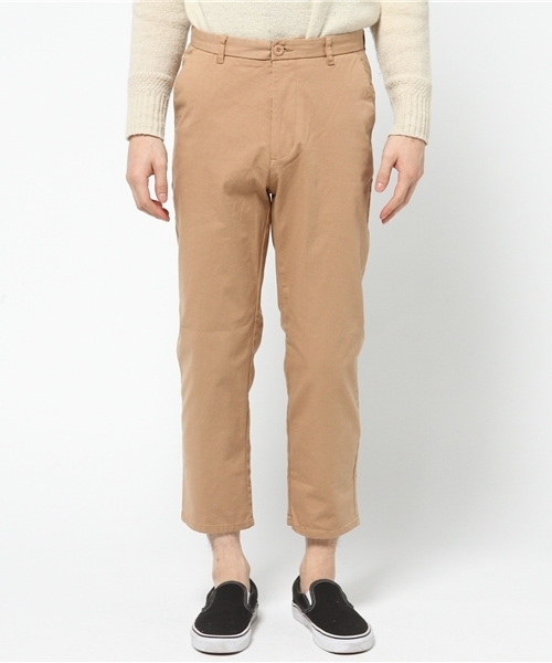 WEGO（ウィゴー）の「WEGO/ストレッチチノトラウザー（チノパンツ・メンズ・ベージュ/その他1/ブラック・LARGE/MEDIUM/SMALL）」の6枚目の写真