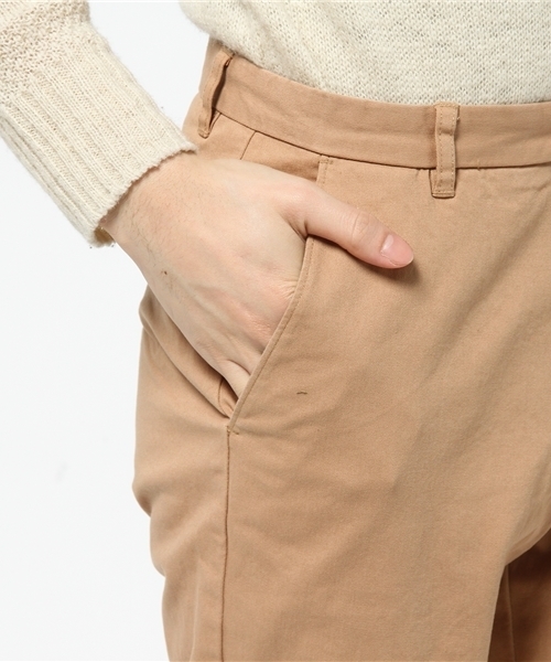 WEGO（ウィゴー）の「WEGO/ストレッチチノトラウザー（チノパンツ・メンズ・ベージュ/その他1/ブラック・LARGE/MEDIUM/SMALL）」の9枚目の写真