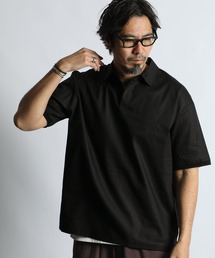 The DUFFER of ST.GEORGE(�U�_�t�@�[�I�u�Z���g�W���[�W)��C/L STRETCH SKIPPER SHIRT�F�Ȗ��X�g���b�` �����X�L�b�p�[�V���c/ �h�k���H / ��l�J�W���A�� / �r�W�J�W / ������(�V���c/�u���E�X)