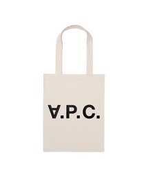 A.P.C. | TOTE LAURE BLACK LOGO(トートバッグ)
