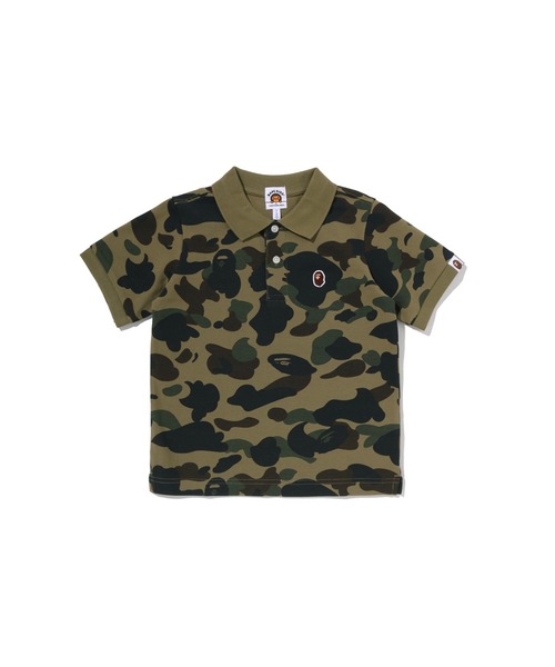 A BATHING APE｜ア ベイシング エイプのポロシャツ（グリーン・カーキ