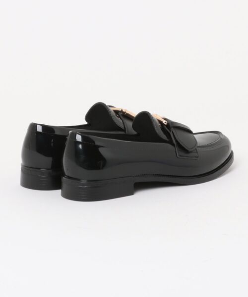 TEMPERATE(テンパレイト)の「【TEMPERATE】テンパレイト GLEN バックルローファー(レインシューズ・レディース・ブラック・38/39/40/41/42/37/36)」の2枚目の写真