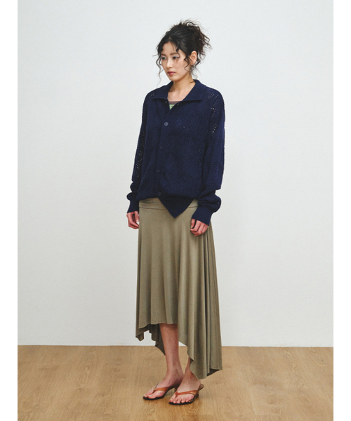 PLZPROJECT(プリーズプロジェクト)の「CROCHET CARDIGAN, NAVY(カーディガン/ボレロ・レディース・ネイビー・FREE)」の3枚目の写真