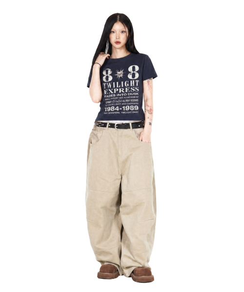 IDWS（アイドンワナセル）の「[W]Novichi T-Shirt Navy（Tシャツ/カットソー・レディース・その他・OS）」の14枚目の写真