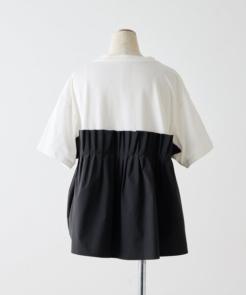 ear PAPILLONNER(イアパピヨネ)の「フリルTシャツ【SUM1 STYLE】(Tシャツ/カットソー・レディース・ブラック・FREE)」の6枚目の写真