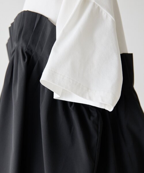 ear PAPILLONNER(イアパピヨネ)の「フリルTシャツ【SUM1 STYLE】(Tシャツ/カットソー・レディース・ブラック・FREE)」の3枚目の写真