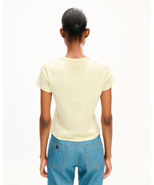 KENZO(ケンゾー)の「'KENZO Sounds' エンブロイダリー スモール フィット Tシャツ イン コットン(Tシャツ/カットソー・レディース・グリーン系その他5・X-SMALL/MEDIUM/SMALL)」の3枚目の写真