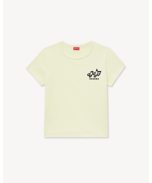 KENZO(ケンゾー)の「'KENZO Sounds' エンブロイダリー スモール フィット Tシャツ イン コットン(Tシャツ/カットソー・レディース・グリーン系その他5・X-SMALL/MEDIUM/SMALL)」の5枚目の写真