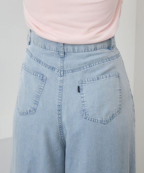 RETRO GIRL(レトロガール)の「【セットアップ対応/2サイズ展開】ライトオンスワイドパンツ(その他パンツ・レディース・ブラック/ライトブルー/ブルー・SMALL/MEDIUM)」の11枚目の写真