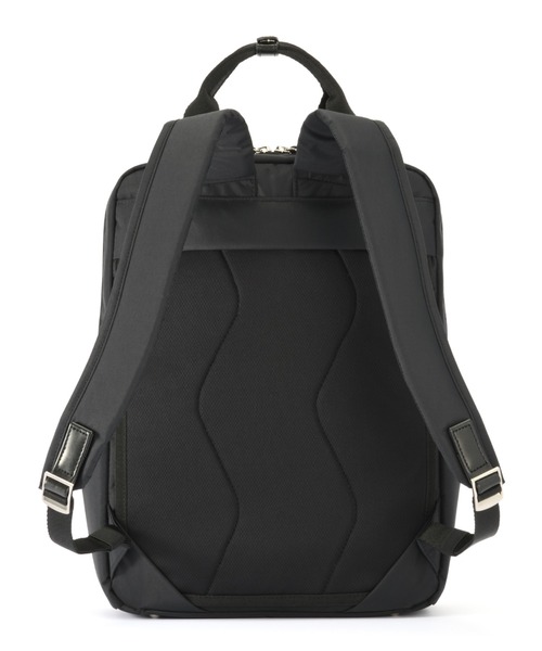 ace.（エース）の「フィッテムライト リュックサック  A4サイズ 13.3インチ収納 12L 20391（ビジネスバッグ・レディース・ブラック/ダークグレー・FREE）」の15枚目の写真