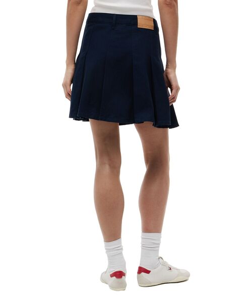 tommy jeans(トミー ジーンズ)の「プリーツミニスカート(スカート・レディース・ネイビー・MEDIUM/X-SMALL/SMALL)」の3枚目の写真