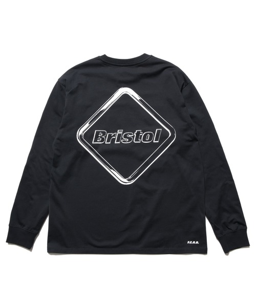 F.C.Real Bristol(エフシーレアルブリストル)の「SHADOW EMBLEM L/S TEE(Tシャツ/カットソー・メンズ・グレイッシュベージュ/ブラック/ホワイト・LARGE/XX-LARGE/X-LARGE/MEDIUM/SMALL)」の1枚目の写真
