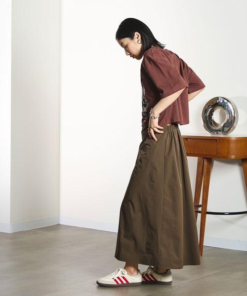 ROSE BUD(ローズバッド)の「OKIRAKU×ROSEBUD/BACK OPEN GRAPHIC DRESS(ワンピース・レディース・ブラック/ブラウン・ONE SIZE)」の10枚目の写真