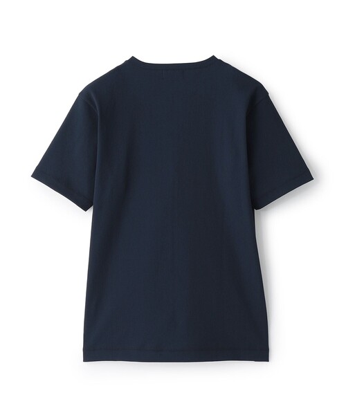 EPOCA UOMO(エポカウォモ)の「ストレッチリンクスVネックカットソー(Tシャツ/カットソー・メンズ・ホワイト/ダークネイビー・46/48)」の3枚目の写真