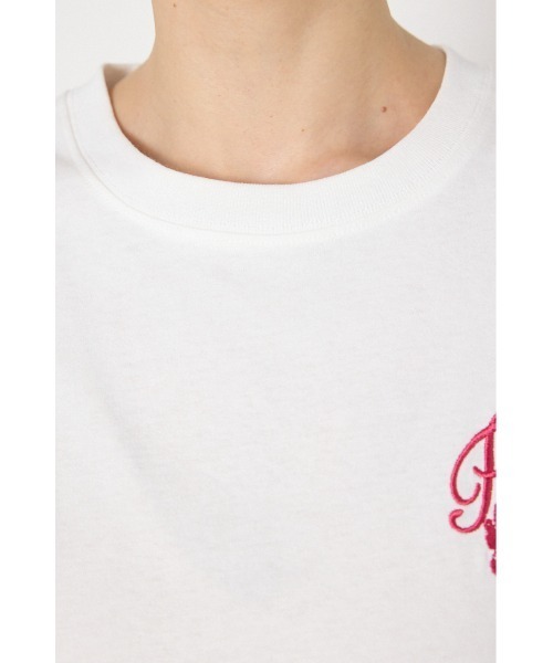 RODEO CROWNS WIDE BOWL(ロデオクラウンズワイドボウル)の「ビーチ柄Tシャツ(Tシャツ/カットソー・レディース・オフホワイト/オレンジ/ブラック・SMALL/MEDIUM)」の22枚目の写真
