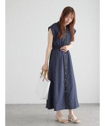 Te chichi（テチチ）の「【接触冷感/イージーケア】リネンライクワンピース（ワンピース）」