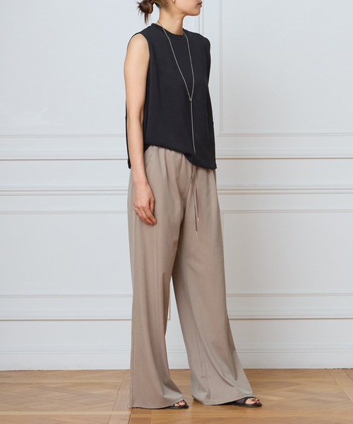 IENA LA BOUCLE(イエナラブークル)の「IENA LA BOUCLE ドレープカットソー(Tシャツ/カットソー・レディース・ブラック/ブラウン・FREE)」の16枚目の写真
