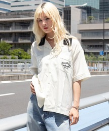 WEGO/【26年春夏新作】ボーリングシャツ