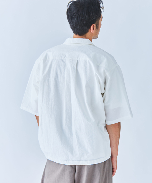 EDIFICE(エディフィス)の「ORGANIC FIELD タイプライターシャツ(シャツ/ブラウス・メンズ・チャコールグレー/ホワイト・MEDIUM/LARGE)」の12枚目の写真