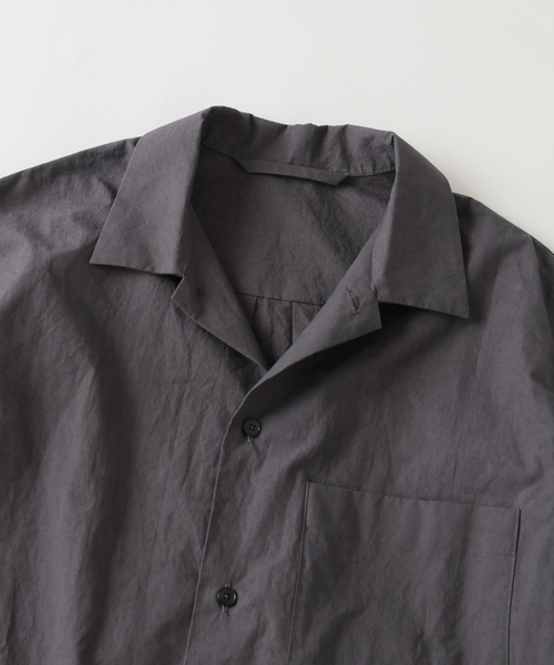 EDIFICE(エディフィス)の「ORGANIC FIELD タイプライターシャツ(シャツ/ブラウス・メンズ・チャコールグレー/ホワイト・MEDIUM/LARGE)」の19枚目の写真