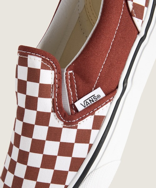 VANS(バンズ)の「キッズ クラシック スリッポン / Classic Slip-On COLOR THEORY C VN000D0JRUS1(スリッポン・キッズ・マルーン・13/12/3/2/1)」の5枚目の写真