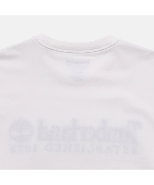 Timberland(ティンバーランド)の「長袖 ヘビーウェイト Tシャツ メンズ(Tシャツ/カットソー・メンズ・ホワイト・LARGE/MEDIUM/SMALL/X-LARGE/X-SMALL/XX-LARGE)」の4枚目の写真