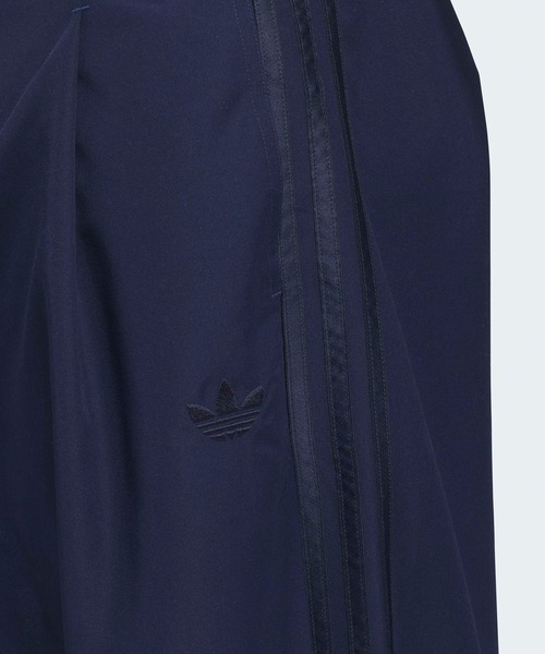 adidas(アディダス)の「adidas/アディダス ORI BARREL PANT オリジナルス ウーブン バレルパンツ バギーパンツ ワイドパンツ サイドライン メンズ レディース 2026年 夏 夏服 秋 秋服(スラックス・メンズ・ブラウン/ブルー・M/XL/XS)」の4枚目の写真