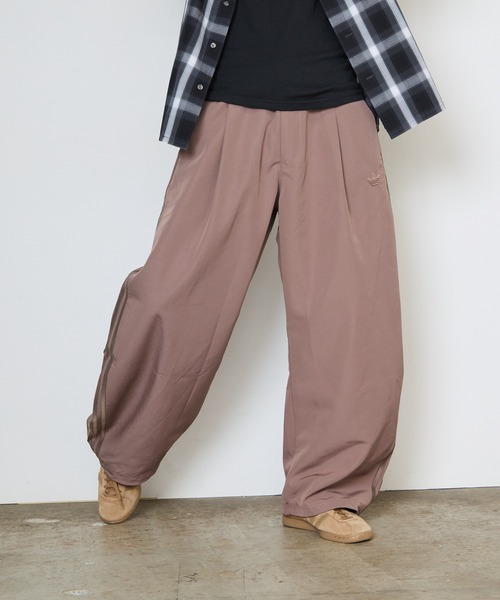 adidas(アディダス)の「adidas/アディダス ORI BARREL PANT オリジナルス ウーブン バレルパンツ バギーパンツ ワイドパンツ サイドライン メンズ レディース 2026年 夏 夏服 秋 秋服(スラックス・メンズ・ブラウン/ブルー・M/XL/XS)」の14枚目の写真