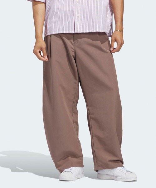 adidas(アディダス)の「adidas/アディダス ORI BARREL PANT オリジナルス ウーブン バレルパンツ バギーパンツ ワイドパンツ サイドライン メンズ レディース 2026年 夏 夏服 秋 秋服(スラックス・メンズ・ブラウン/ブルー・M/XL/XS)」の13枚目の写真