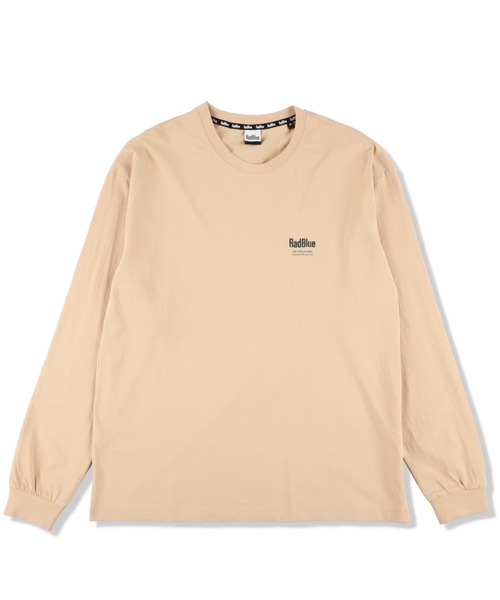 RadBlue(ラッドブルー)の「DrySilkyCotton ロングスリーブTシャツ(Tシャツ/カットソー・メンズ・ネイビー/ベージュ/ライトブルー/ライトグレー/ホワイト/イエロー・L/M/S/XL)」の4枚目の写真