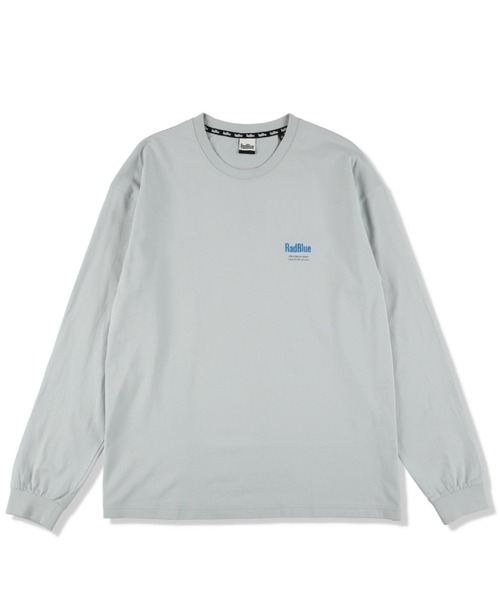 RadBlue(ラッドブルー)の「DrySilkyCotton ロングスリーブTシャツ(Tシャツ/カットソー・メンズ・ネイビー/ベージュ/ライトブルー/ライトグレー/ホワイト/イエロー・L/M/S/XL)」の5枚目の写真
