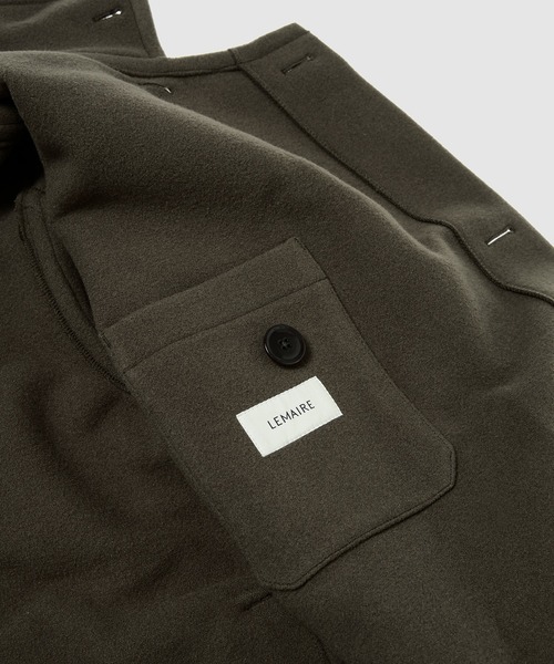 LEMAIRE(ルメール)の「WRAP COAT(その他アウター・メンズ・カーキ/ブラック・XXS/XS/S/M)」の14枚目の写真