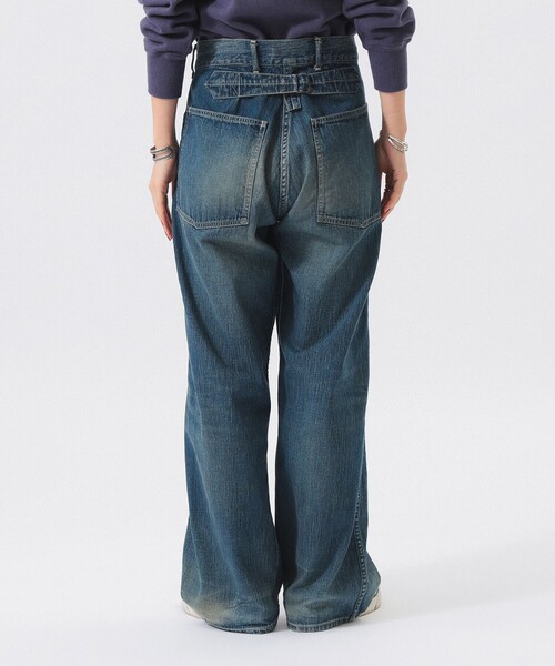 BEAMS BOY(ビームスボーイ)の「【別注】BUZZ RICKSON'S / ARMY DENIM USED PANTS(デニムパンツ・レディース・インディゴブルー・M/S/XS)」の3枚目の写真