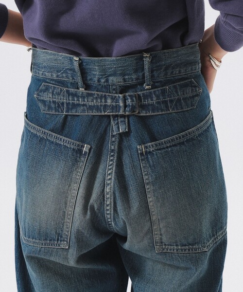 BEAMS BOY(ビームスボーイ)の「【別注】BUZZ RICKSON'S / ARMY DENIM USED PANTS(デニムパンツ・レディース・インディゴブルー・M/S/XS)」の6枚目の写真