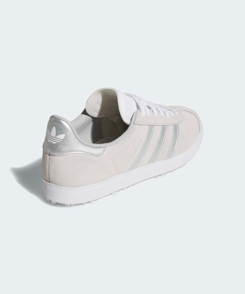 adidas(アディダス)の「オリジナルスゴルフ ウィメンズ ガゼル ゴルフ 【adidas Golf/アディダスゴルフ】(スニーカー・レディース・グレー・22.0cm/24.0cm/24.5cm/25.0cm/26.0cm/25.5cm/23.0cm/22.5cm/23.5cm)」の5枚目の写真