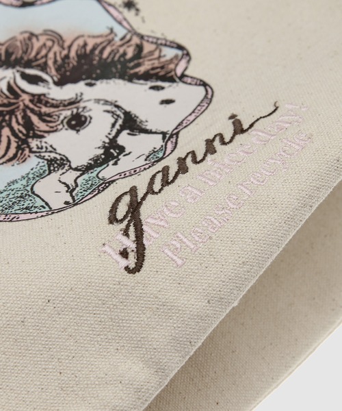 GANNI(ガニー)の「Small Easy Shopper QIXI Horses Print(トートバッグ・レディース・その他1・ONE SIZE)」の10枚目の写真