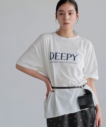 LOWRYS FARM | メランジロゴTEE 1048840(Tシャツ/カットソー)