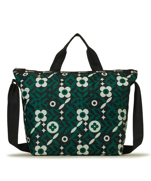 LeSportsac(レスポートサック)の「DELUXE EASY CARRY TOTE ボタニックタイル(トートバッグ・レディース・グリーン・FREE)」の4枚目の写真