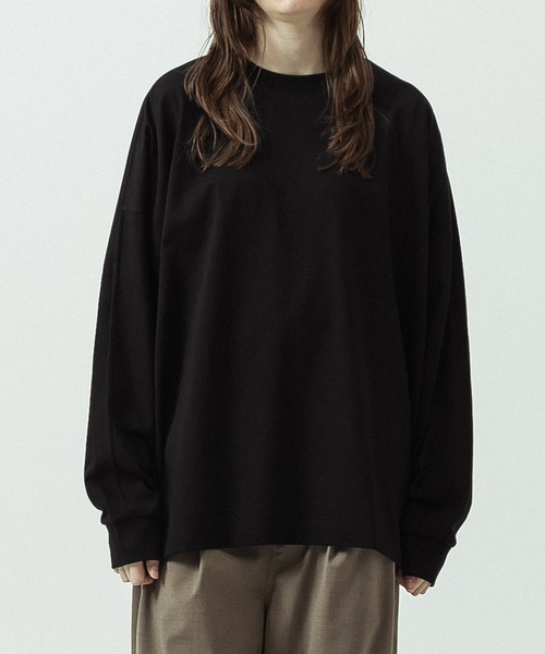 SLICK(スリック)の「【SLICK/スリック】Heavy Weight Sorona Oversized Jersey Dolman Sleeve T-shirt/ヘビーウェイト ソロナ オーバーサイズジャージドルマンスリーブTシャツ(Tシャツ/カットソー・メンズ・レッド/グレー/ホワイト/ブラック・2/1/3)」の10枚目の写真