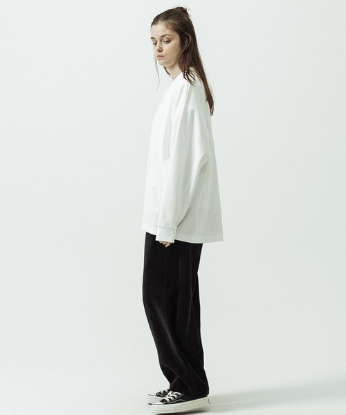 SLICK(スリック)の「【SLICK/スリック】Heavy Weight Sorona Oversized Jersey Dolman Sleeve T-shirt/ヘビーウェイト ソロナ オーバーサイズジャージドルマンスリーブTシャツ(Tシャツ/カットソー・メンズ・レッド/グレー/ホワイト/ブラック・2/1/3)」の20枚目の写真