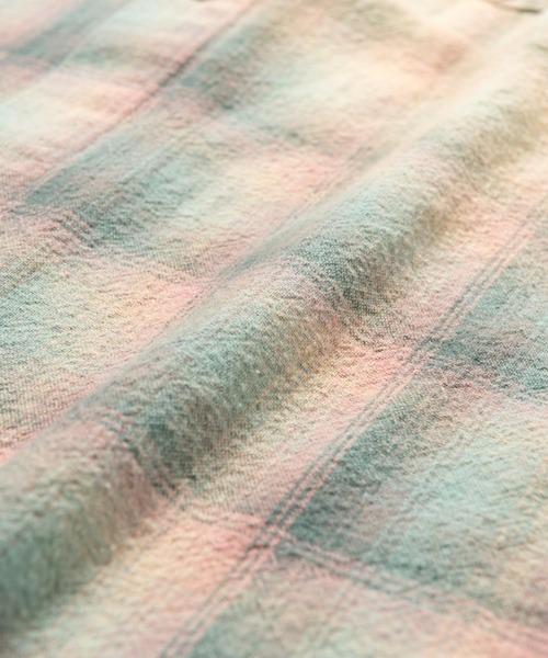 glamb(グラム)の「Bleach Check Shirt / ブリーチチェックシャツ(シャツ/ブラウス・メンズ・ブラック/マルチ・S/M/L)」の17枚目の写真