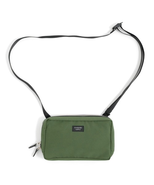 STANDARD SUPPLY（スタンダードサプライ）の「スタンダードサプライ / SIMPLICITY シンプリシティ / BODY PURSE ボディパース（UP DATE）（ショルダーバッグ・レディース・チャコールグレー/ブラック/グリーン/ブルー/ダークパープル/ダークネイビー/マスタード/レッド/グレー/モカ・FREE）」の5枚目の写真