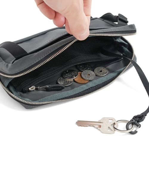 STANDARD SUPPLY（スタンダードサプライ）の「スタンダードサプライ / SIMPLICITY シンプリシティ / BODY PURSE ボディパース（UP DATE）（ショルダーバッグ・レディース・チャコールグレー/ブラック/グリーン/ブルー/ダークパープル/ダークネイビー/マスタード/レッド/グレー/モカ・FREE）」の19枚目の写真