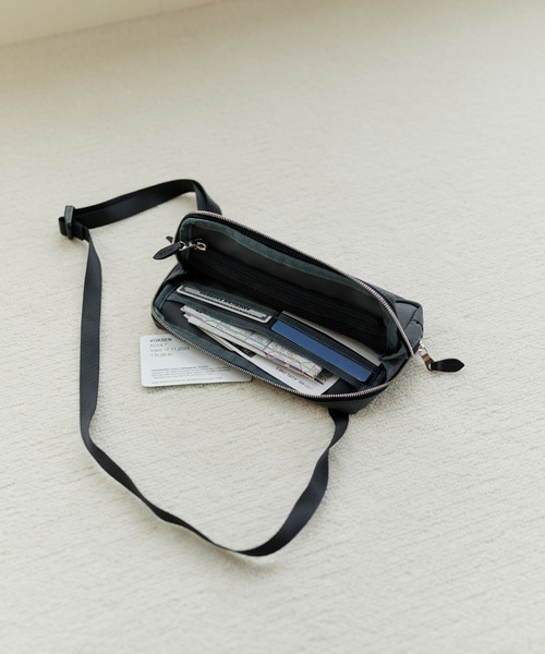 STANDARD SUPPLY（スタンダードサプライ）の「スタンダードサプライ / SIMPLICITY シンプリシティ / BODY PURSE ボディパース（UP DATE）（ショルダーバッグ・レディース・チャコールグレー/ブラック/グリーン/ブルー/ダークパープル/ダークネイビー/マスタード/レッド/グレー/モカ・FREE）」の14枚目の写真