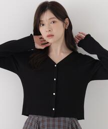 PROPORTION BODY DRESSING | ニュアンス釦ニットカーディガン / 1216274902(カーディガン/ボレロ)