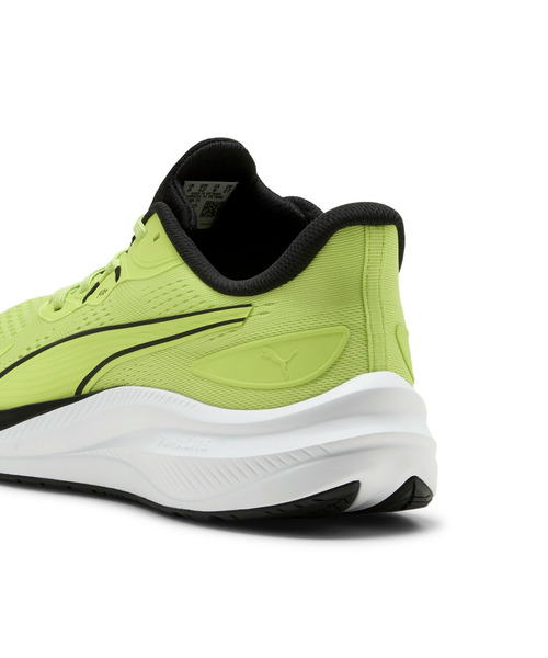 PUMA(プーマ)の「PUMA プーマ ユニセックス スカイロケット ライト 2 ワイド ランニングシュ(スニーカー・メンズ・ライム/ブラック×ブルー・27.5cm/27.0cm/26.5cm/25.0cm/24.5cm/26.0cm/25.5cm/28.0cm/22.5cm/24.0cm/23.5cm/23.0cm/28.5cm/29.0cm)」の4枚目の写真