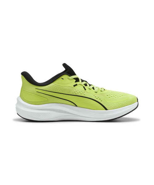 PUMA(プーマ)の「PUMA プーマ ユニセックス スカイロケット ライト 2 ワイド ランニングシュ(スニーカー・メンズ・ライム/ブラック×ブルー・27.5cm/27.0cm/26.5cm/25.0cm/24.5cm/26.0cm/25.5cm/28.0cm/22.5cm/24.0cm/23.5cm/23.0cm/28.5cm/29.0cm)」の6枚目の写真